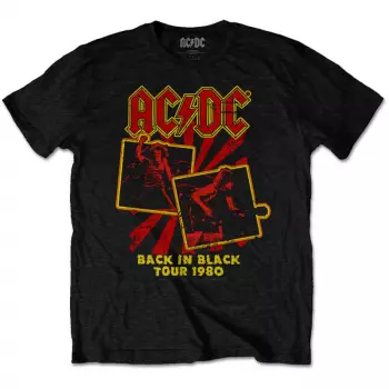 Camiseta Back In Black Tour 1980 