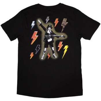 Mercancía AC/DC: Ac/dc Unisex T-shirt: Bolt Array (back Print) (small) S