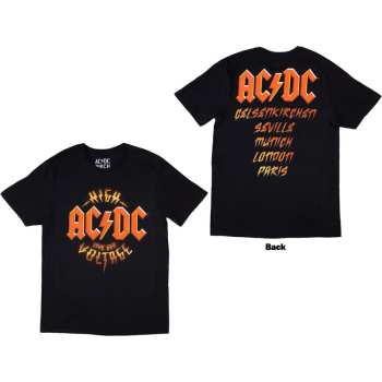 Mercancía AC/DC: Ac/dc Unisex T-shirt: High Voltage Dive Bar (back Print & Ex-tour) (small) S