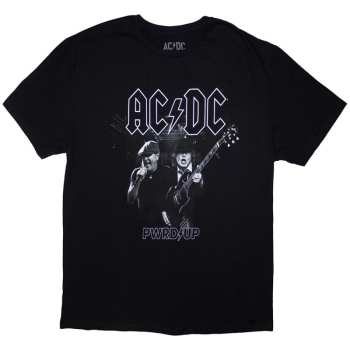 Merch AC/DC: Camiseta Pwrd-up B&w Photo