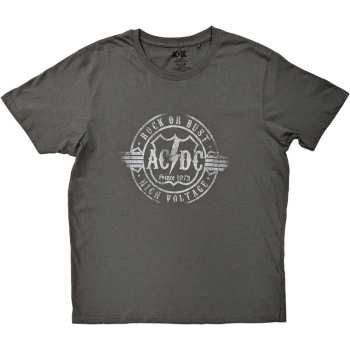 Mercancía AC/DC: Ac/dc Unisex T-shirt: Rock Or Bust (small) S