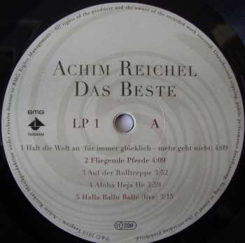 4LP/Caja Achim Reichel: Das Beste