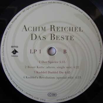 4LP/Caja Achim Reichel: Das Beste