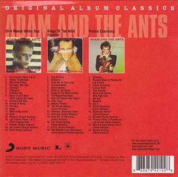 3CD/Caja Adam And The Ants: Original Album Classics