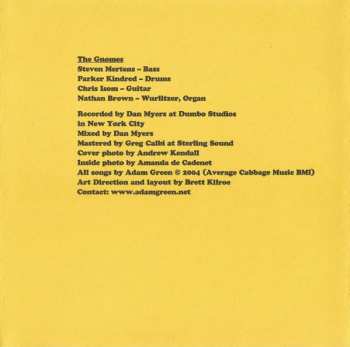 CD Adam Green: Gemstones*