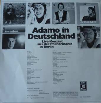 2LP/Caja Adamo: Adamo In Deutschland (Live-Konzert Aus Der Philharmonie In Berlin)