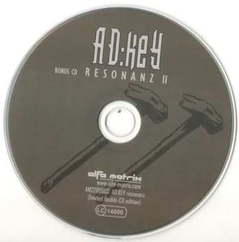 2CD AD:Key: Resonanz LTD