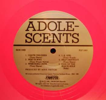 LP Adolescents: Adolescents CLR