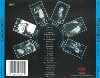 CD Adolescents: Live 1981 And 1986