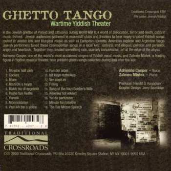 CD Adrienne Cooper: Ghetto Tango - Wartime Yiddish Theater