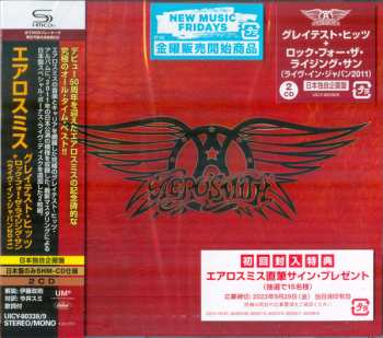 2CD Aerosmith: Greatest Hits + Live Collection
