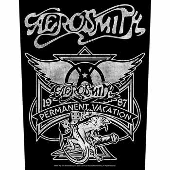 Merch Aerosmith: Aplicación en la espalda Permanent Vacation