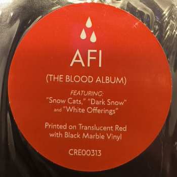 LP AFI: AFI (The Blood Album) CLR