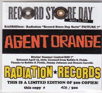 SP Agent Orange: Bitchin' Summer LTD | NUM | PIC