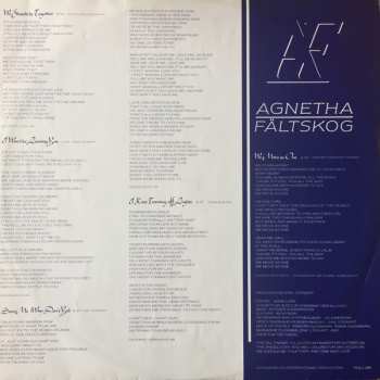 LP Agnetha Fältskog: Eyes Of A Woman