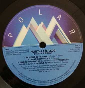 LP Agnetha Fältskog: Eyes Of A Woman