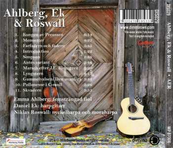 CD Ahlberg, Ek & Roswall: AER