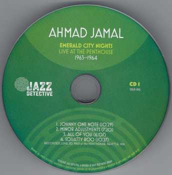 2CD Ahmad Jamal: Emerald City Nights - Live At The Penthouse 1963-1964