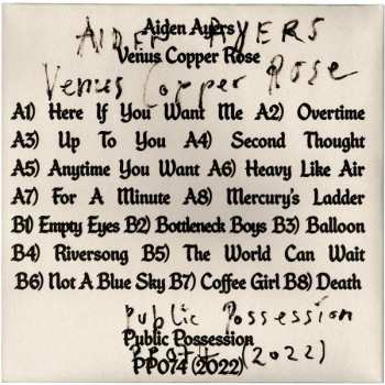 LP Aiden Ayers: Venus Copper Rose
