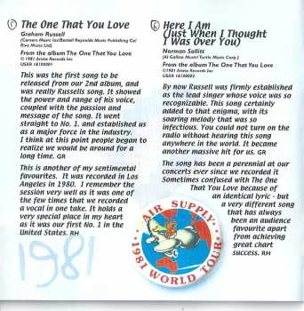 2CD Air Supply: Forever Love: 36 Greatest Hits (1980-2001)