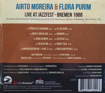 CD Airto Moreira: Live At Jazzfest Bremen 1988 DIGI