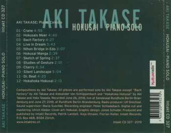 CD Aki Takase: Hokusai - Piano Solo