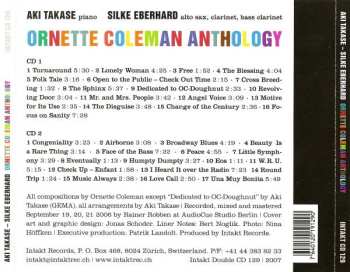 2CD Silke Eberhard: Ornette Coleman Anthology
