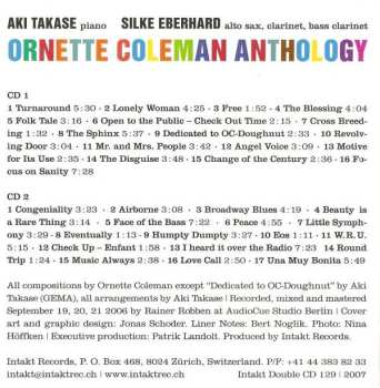 2CD Silke Eberhard: Ornette Coleman Anthology