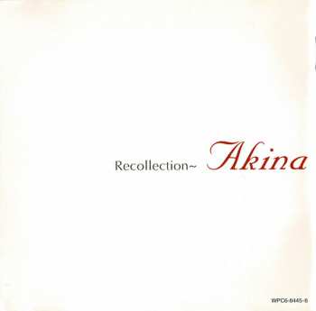 2CD Akina Nakamori: Recollection
