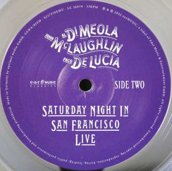 LP Paco De Lucía: Saturday Night In San Francisco LTD | CLR