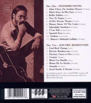 2CD Al Di Meola: Splendido Hotel / Electric Rendevous