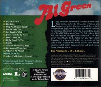CD Al Green: Back Up Train