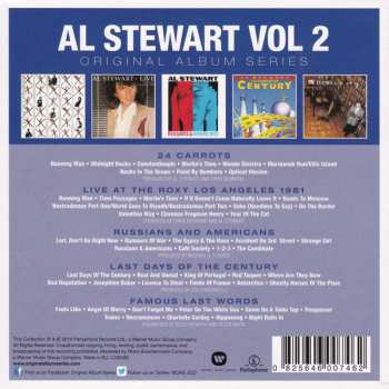5CD/Caja Al Stewart: Original Album Series Volume 2