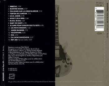 CD Alain Bashung: Live Tour 85