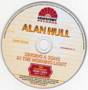 4CD Alan Hull: Singing A Song In The Morning Light (The Legendary Demo Tapes 1967-1970)