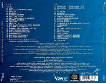 2CD Alan Menken: Disneys Der Glöckner Von Notre Dame - Gesamtaufnahme Live