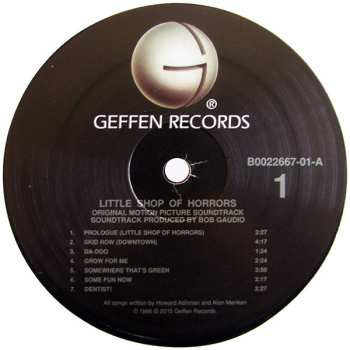 LP Alan Menken: Little Shop Of Horrors (Original Motion Picture Soundtrack)