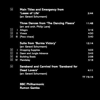 CD BBC Philharmonic: The Film Music Of Alan Rawsthorne