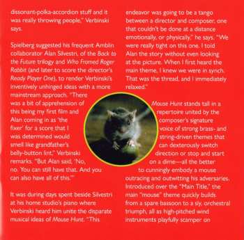 CD Alan Silvestri: Mouse Hunt (Original Motion Picture Soundtrack) DLX | LTD