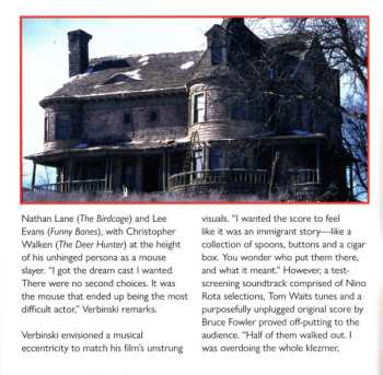 CD Alan Silvestri: Mouse Hunt (Original Motion Picture Soundtrack) DLX | LTD