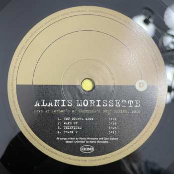 2LP Alanis Morissette: Live At London's O2 Shepherd's Bush Empire, 2020 LTD