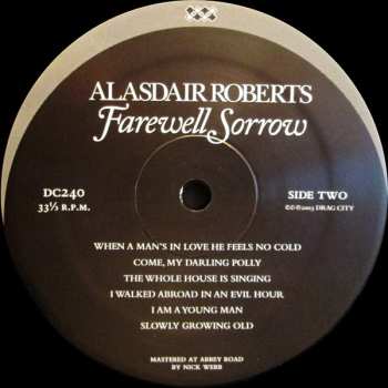 LP Alasdair Roberts: Farewell Sorrow