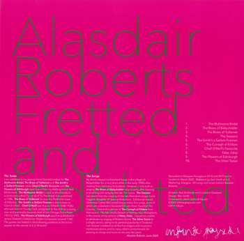 LP Alasdair Roberts: Fretted And Indebted LTD | PIC