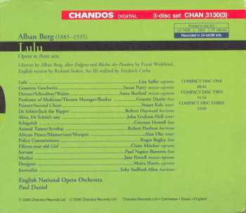 3CD/Caja Alban Berg: Lulu