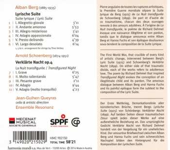 CD Arnold Schoenberg: Lyrische Suite / Verklärte Nacht