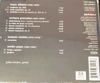 CD Joaquín Rodrigo: Spanish Guitar Recital Albeniz * Granados * Malats * Pujol