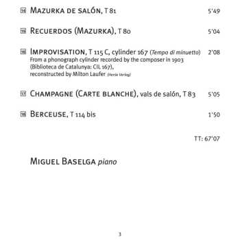 CD Isaac Albéniz: Piano Music - Volume 8
