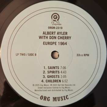 4LP/Caja Don Cherry: Europe 1964 LTD