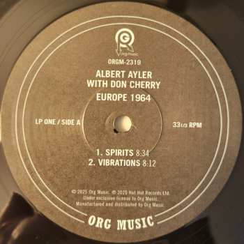 4LP/Caja Don Cherry: Europe 1964 LTD