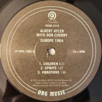 4LP/Caja Don Cherry: Europe 1964 LTD